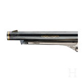 Perkussionsrevolver Colt Army 1860, hochwertiger, italienischer Nachbau, im Kasten, um 1975
