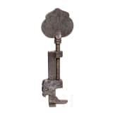 Barocker milit&auml;rischer Federspanner, deutsch, datiert 1748