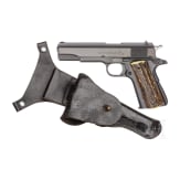Colt Super .38 Automatic Model, mit Holster