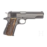 Colt Super .38 Automatic Model, mit Holster