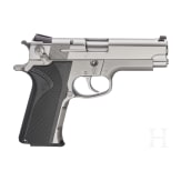 Smith & Wesson Mod. 4006, "Third Generation Compact & Full-Size .40 S&W", Stainless, im Karton