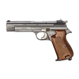 SIG P 210-3, 3. Fabrikationsserie, Polizei Basel, mit Futteral