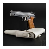 SIG P 210-3, 3. Fabrikationsserie, Polizei Basel, mit Futteral