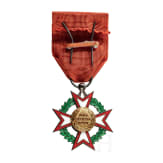 Elfenbeinküste - Ritterkreuz des Ordre National mit Verleihungsurkunde für "Dr. Erich Torke, Directeur chez Krupp", 1967