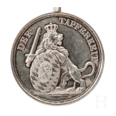 Bayerische silberne Milit&auml;r-Verdienstmedaille ("Tapferkeitsmedaille") aus dem Weltkrieg 1914-18