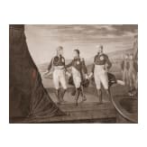 Napoleon I. - vier repr&auml;sentative Drucke, 19. Jhdt.