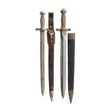 Zwei Faschinenmesser M 1831