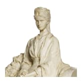Empress Elisabeth of Austria - a plaster statue after the Hans Bitterlich statue in the Viennese Volksgarten, 1907