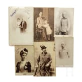 19 Fotografien aus dem Kaiserhaus bzw. verwandten Linien, teils signiert