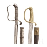 S&auml;bel M 1861 f&uuml;r Offiziere der Infanterie und Briquets&auml;bel, 19. Jhdt.