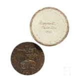 Kronprinz Rupprecht - Bronze-Medaille und Autographen