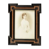 Duchess Sophie Charlotte in Bavaria - a framed cabinet photo, Vienna, 1870