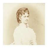Herzogin Sophie Charlotte in Bayern - gerahmtes Kabinettfoto, Wien, 1870