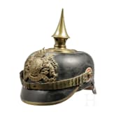 Helm M 1896 f&uuml;r einen Einj&auml;hrig-Freiwilligen