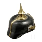 Helm M 1896 f&uuml;r einen Einj&auml;hrig-Freiwilligen
