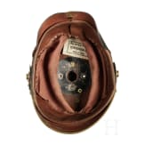 Helm M 1896 f&uuml;r einen Einj&auml;hrig-Freiwilligen
