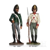 F&uuml;silier und J&auml;ger der Rumford-Zeit - Uniformfiguren von Kurt Posch, 2. H&auml;lfte 20. Jhdt.