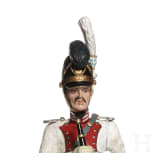 K&uuml;rassier, Dragoner und Generalstabsoffizier - Uniformfiguren von Kurt Posch, 2. H&auml;lfte 20. Jhdt.