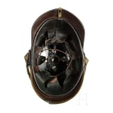 Helm f&uuml;r Mannschaften des Holsteinischen Feldartillerie-Regiments 24, 3. Batterie, um 1900