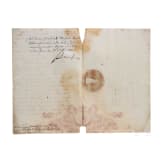 King Friedrich I of Prussia - an autograph, dated 24.2.1703