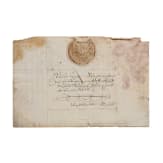 King Friedrich I of Prussia - an autograph, dated 24.2.1703