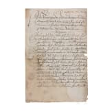 King Friedrich I of Prussia - an autograph, dated 15.12.1703