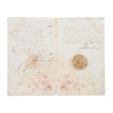 An autograph by King Friedrich I of Prussia, 12.4.1708