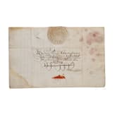 K&ouml;nig Friedrich I. in Preu&szlig;en - Autograph, datiert 16.12.1712