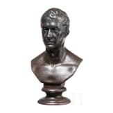 B&uuml;ste Friedrich Wilhelm III. aus Berliner Eisen, um 1840
