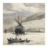 Willy St&ouml;wer (1864 - 1931) - Fjord bei Balholm, datiert 1912