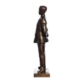 Bronzefigur eines preu&szlig;ischen Kadetten