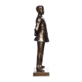 Bronzefigur eines preu&szlig;ischen Kadetten