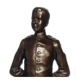 Bronzefigur eines preu&szlig;ischen Kadetten