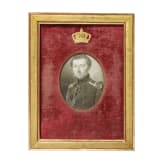 Generalleutnant Johann Georg Heinrich Fritze (1792 - 1879) - Miniaturportrait, um 1900