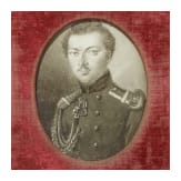 Generalleutnant Johann Georg Heinrich Fritze (1792 - 1879) - Miniaturportrait, um 1900