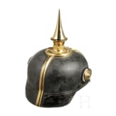 Helm f&uuml;r Offiziere der Infanterie, um 1900