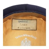 Schirmm&uuml;tze f&uuml;r Offiziere der Infanterie, um 1900