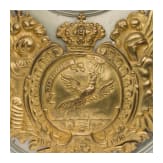 Brustschild f&uuml;r Mannschaften des Leib-K&uuml;rassier-Regiments Nr. 1, um 1900