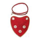 Ringkragen f&uuml;r Offiziere im K&uuml;rassier-Regiment "K&ouml;nigin" (Pommersches) Nr. 2, um 1900