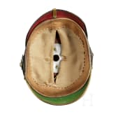 Helm f&uuml;r Offiziere der Artillerie, um 1900