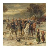 Moritz Delfs (1823 - 1906) - Schleswig-Holsteinische Artillerie