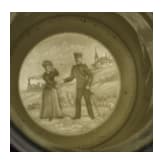Reservistenkrug eines Obergefreiten im Fu&szlig;artillerie-Regiment "General-Feldzeugmeister" (Brandenburgisches) Nr. 3