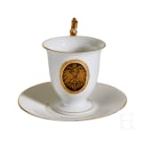 Patriotische Tasse mit Untersetzer