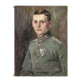 Carl Horn (1874 - 1945) - Portrait eines bayerischen Offiziers