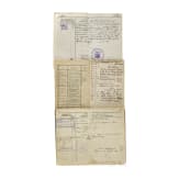 29 Milit&auml;rp&auml;sse/Soldb&uuml;cher von Angeh&ouml;rigen der Garde-Regimenter der Kaiserlichen Armee