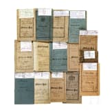 14 Milit&auml;rp&auml;sse von Soldaten aus verschiedenen Bundesstaaten, ca. 1865 bis 1875