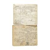 14 Milit&auml;rp&auml;sse von Soldaten aus verschiedenen Bundesstaaten, ca. 1865 bis 1875