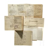 41 Milit&auml;rp&auml;sse/Soldb&uuml;cher von Angeh&ouml;rigen der Kaiserlichen Armee
