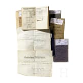 Ca. 80 Milit&auml;rp&auml;sse/Soldb&uuml;cher von Angeh&ouml;rigen der Kaiserlichen Armee