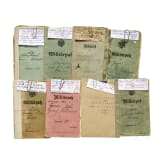 26 Milit&auml;rp&auml;sse/Soldb&uuml;cher von Angeh&ouml;rigen der Kaiserlichen Armee